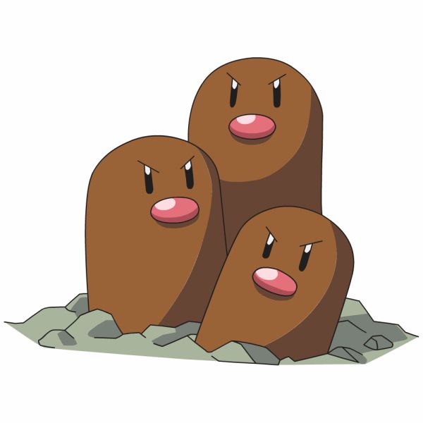 #051: Dugtrio