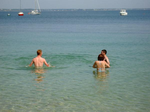 taking a bath in south brittany ;)